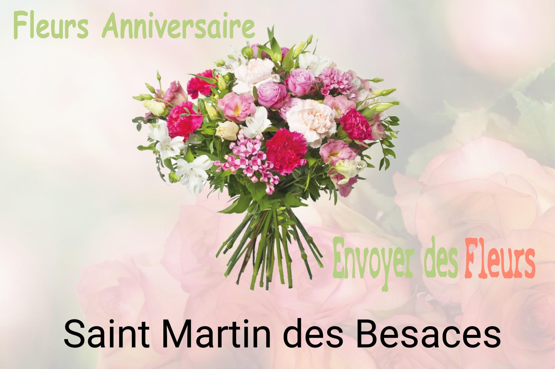 Bouquet de fleurs d’anniversaire livré à Saint-Martin-des-Besaces